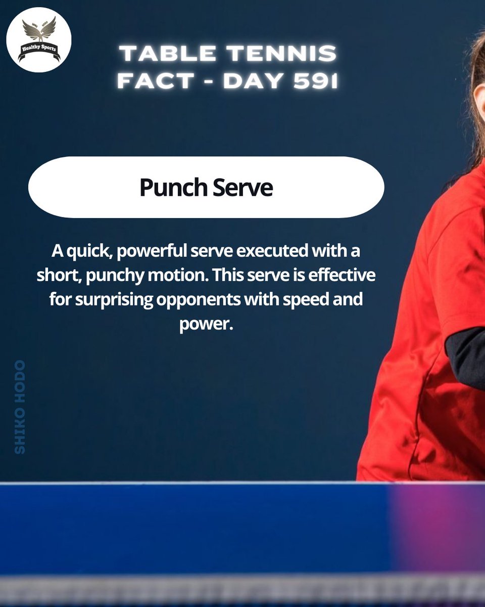 gozzimma's tweet photo. Table Tennis Fact - Day 591
.
.
.
#tabletennis #pingpong #TTfacts #sport #ittf #Gozzimma #KnowmorefactsaboutTT #tipsandtricks #ttplayers #Tabletennissmash #smashandkill #gozzimmattfacts #punchserve #tabletennistechnique https://t.co/j2IWYq2nNh