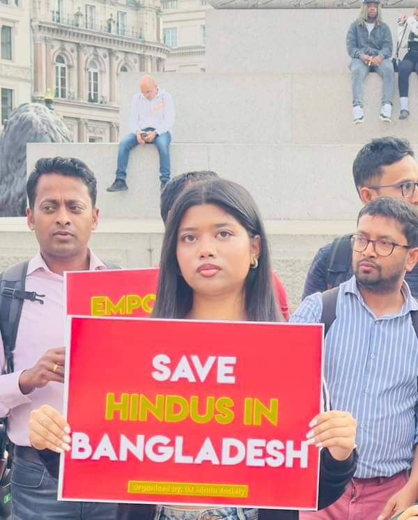 AskAnshul's tweet photo. Now, Hindu community in UK appealed for "Save Hindus in Bangladesh" and seek justice for them. https://t.co/tM2PBmAoyE
