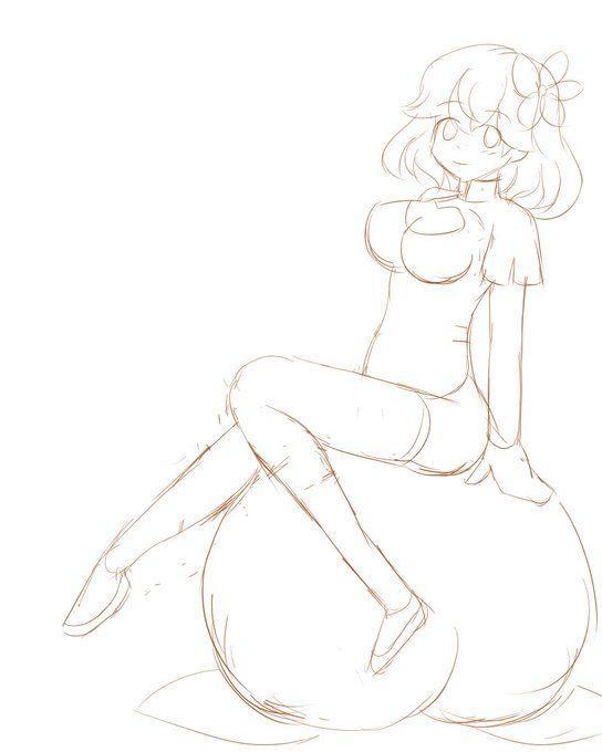 相互フォローさせていただいている
VTuberの桜井ユイさんのイラスト作成中… 