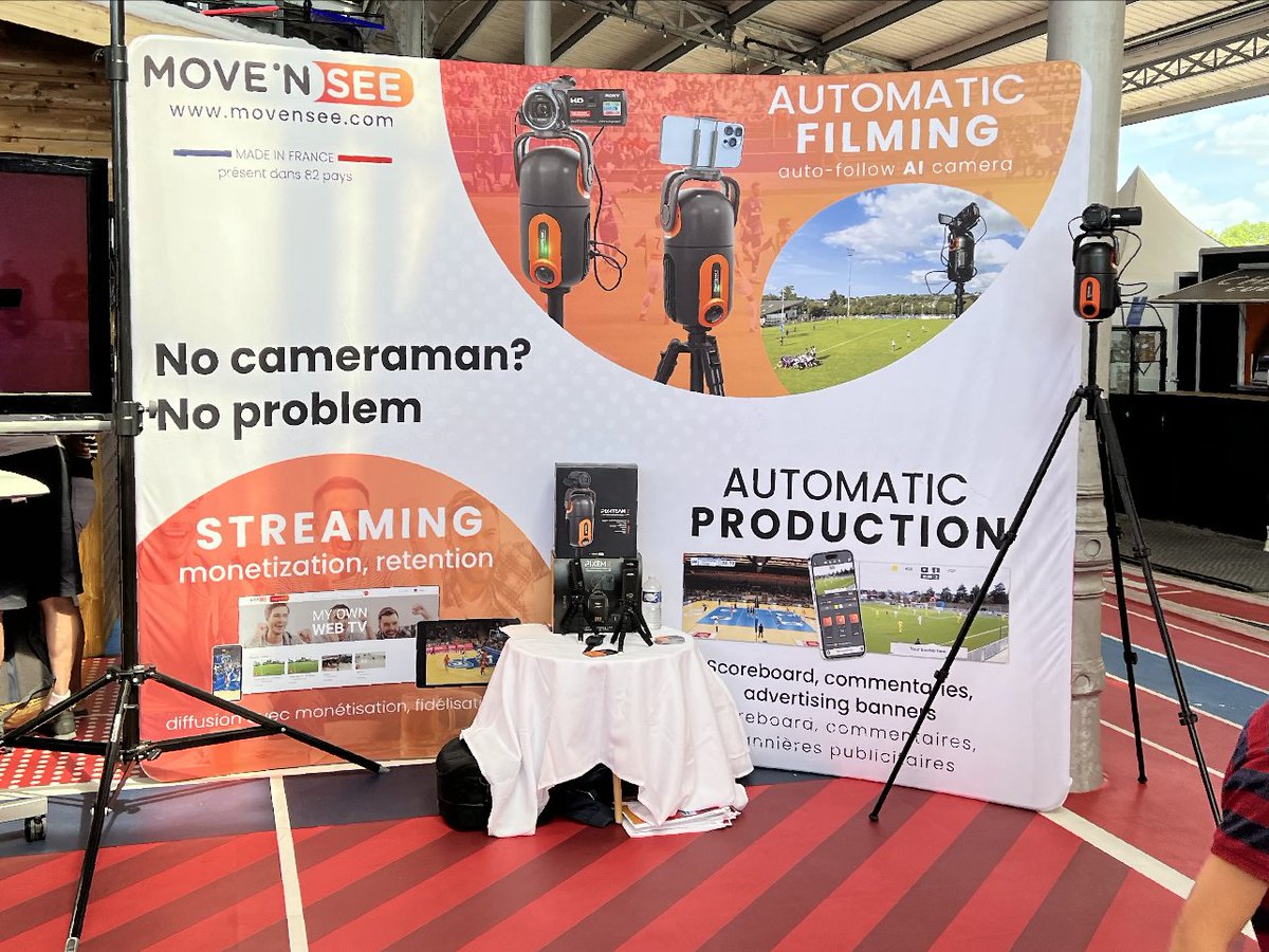 🇬🇧 -✨ Yesterday, the Move'n See team had an amazing time at Club France during the Olympic Games in Paris! It was great to meet so many of you and share the excitement of Move'n See! ✨