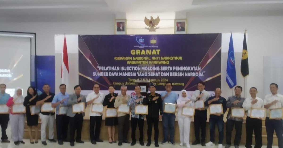 PROGRESIFnews's tweet photo. Granat Karawang Kembali Latih injection Molding kepada Lulusan SMA dan SMK di Kampus UBP https://t.co/Akru1GSEoT https://t.co/SRdmNBuMWq