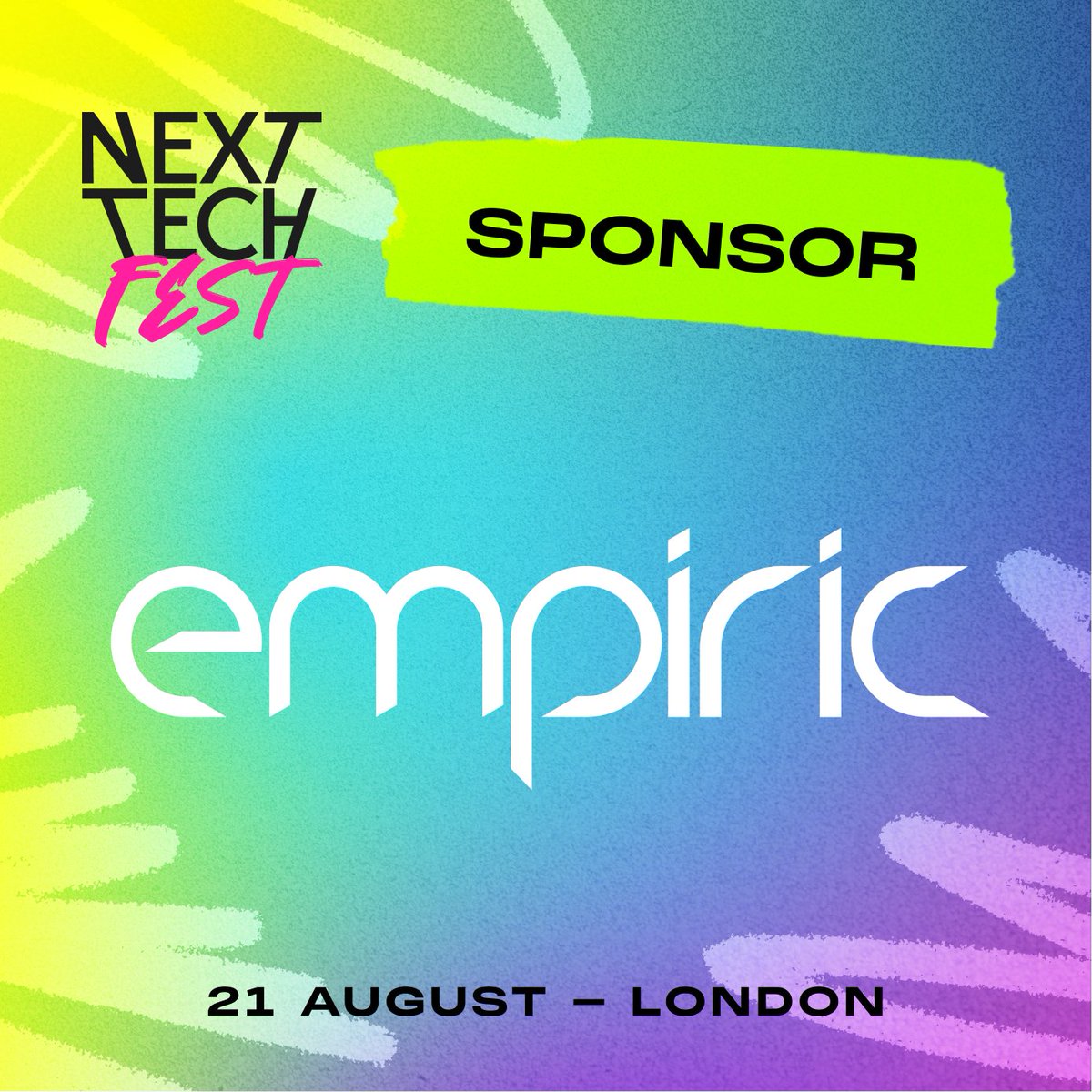 We’re thrilled to announce that our founders <a href="/EmpiricHQ/">Empiric</a> are sponsoring this year’s Next Tech Fest! ✨

Stay tuned as we reveal more about their involvement and the exciting activities we have planned.
Make sure you’re following us so you don’t miss any updates! 
#NextTechFest2024