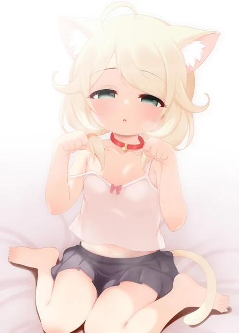 ねこずえ「にゃ～ぁ…?」#遊佐こずえ #ねこずえ 
