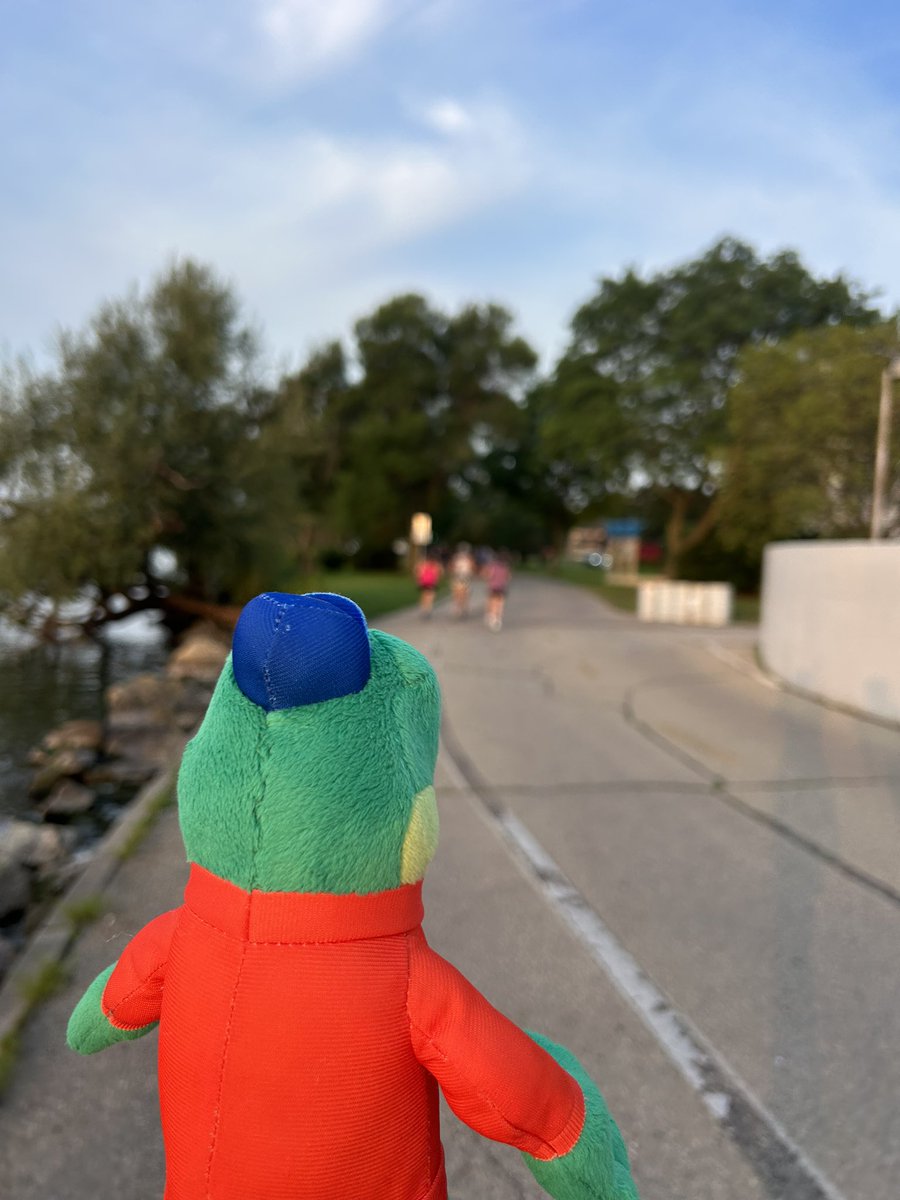 Alfonso enjoyed the fun run this morning! #ASB2024