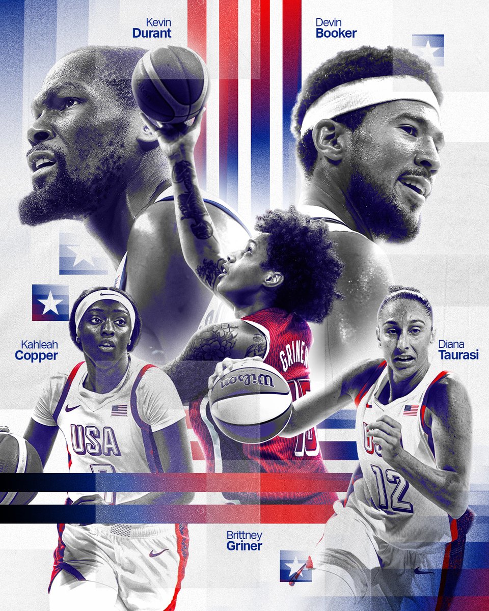 Has been a lot of fun watching all the Olympics so far, especially the Men's and Women's USA Basketball teams! Having 5 Phoenix Suns/Mercury players on the two teams has been special and hope they all bring home the gold!