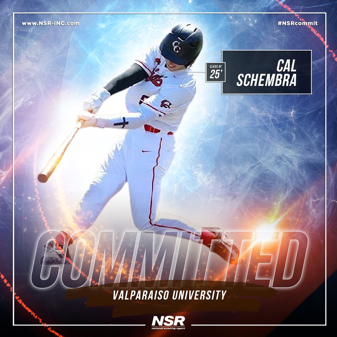 NSR (@nsrnow) on Twitter photo ๐จ#CommitmentAlert๐จ
Congrats to #NSRbaseball Cal Schembra
๐: 2025
๐: Greenwood, Indiana
๐ซ: Center Grove
โ
: to <a href="/ValpoU/">Valparaiso University</a>!๐โพ๏ธ
๐ค: <a href="/MarkGalyean/">Mark Galyean</a>
๐ฅ: buff.ly/3SKDmwL
#NSRcommit
#CalSchembraNSR ๐จ#CommitmentAlert๐จ
Congrats to #NSRbaseball Cal Schembra
๐: 2025
๐: Greenwood, Indiana
๐ซ: Center Grove
โ
: to <a href="/ValpoU/">Valparaiso University</a>!๐โพ๏ธ
๐ค: <a href="/MarkGalyean/">Mark Galyean</a>
๐ฅ: buff.ly/3SKDmwL
#NSRcommit
#CalSchembraNSR