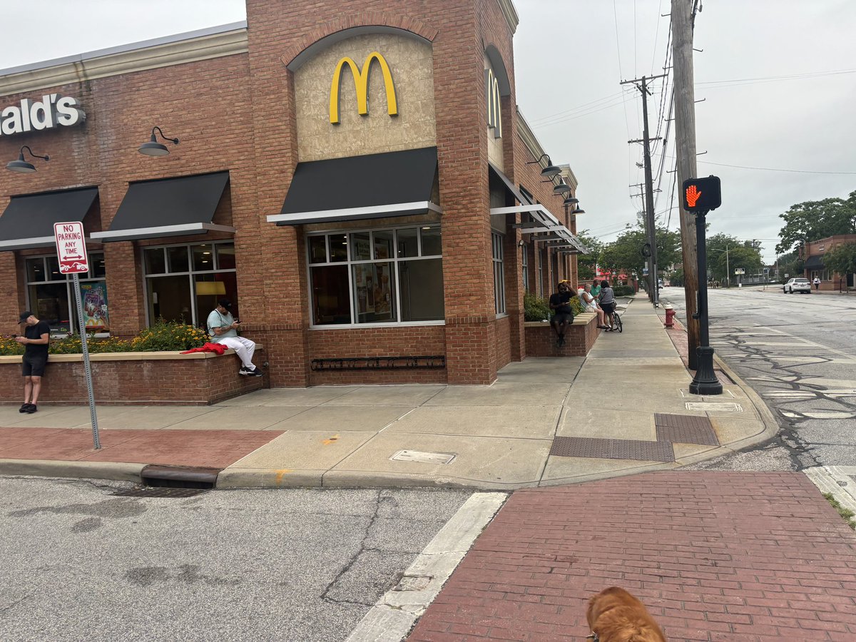 Folks in <a href="/LakewoodOhio/">City of Lakewood</a> hanging around McDonald’s trying to get WiFi. Where is <a href="/ATT/">AT&T</a> ? Where is <a href="/TMobile/">T-Mobile</a> ? <a href="/Verizon/">Verizon</a> ?No power backups for a vital service? Shameful