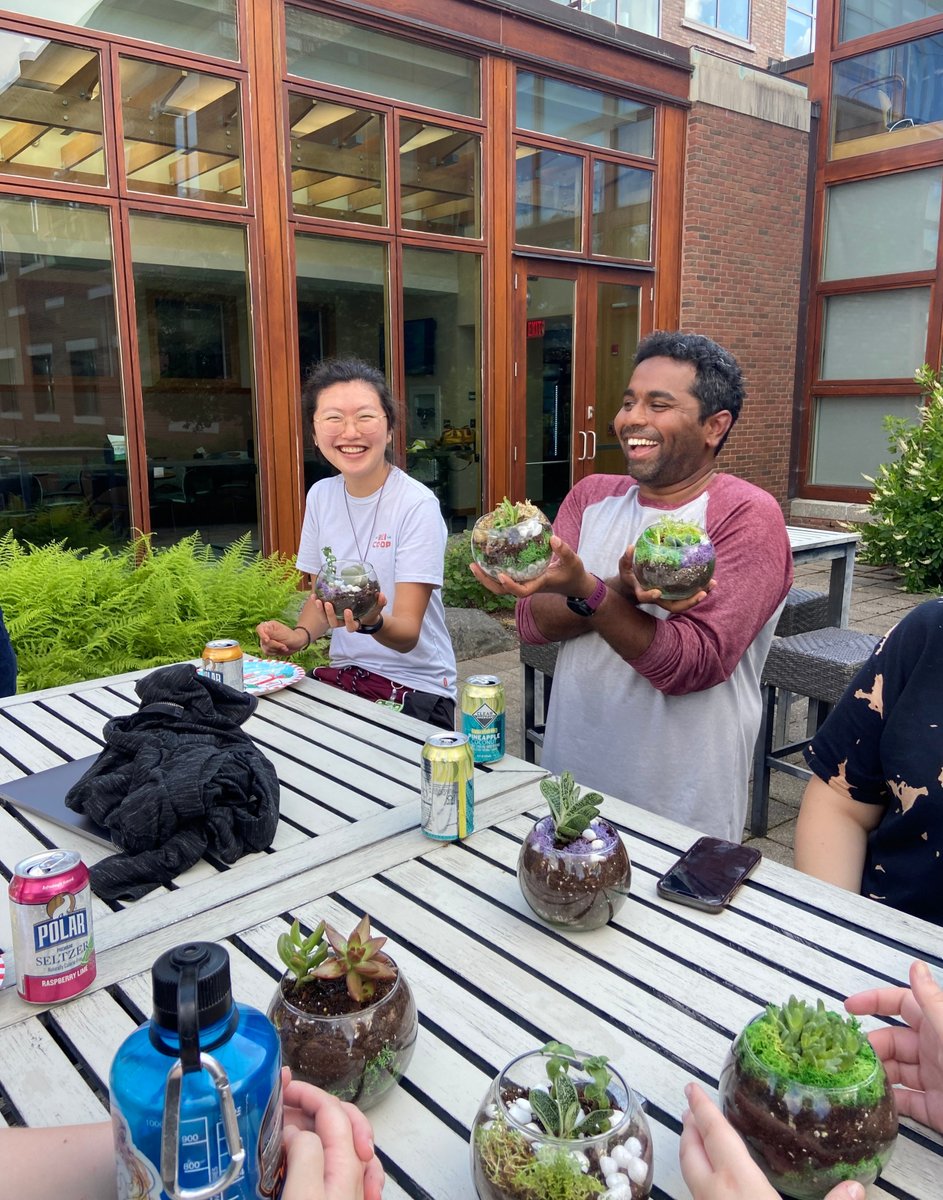 JAX_Education's tweet photo. Is Terrarium Thursday a thing? It is this week! 🙌
Several of @jacksonlab's Bar Harbor-based trainees recently participated in a community-building event to make terrariums together! 🪴🌱
#JAXTrainee https://t.co/rAGZX8l1GW