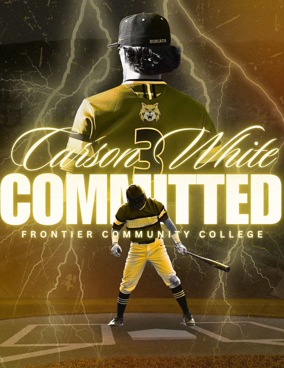 Carson White (@carsonwhite2025) on Twitter photo I’m grateful to announce my commitment to play college baseball for Frontier Community College. I would like to thank the coaching staff <a href="/BaseballBcats/">FCC Bobcat Baseball</a> for this incredible opportunity.
I would also like to thank my family, friends, and coaches for their support.
<a href="/MattMcCue15/">Matthew McCue</a> I’m grateful to announce my commitment to play college baseball for Frontier Community College. I would like to thank the coaching staff <a href="/BaseballBcats/">FCC Bobcat Baseball</a> for this incredible opportunity.
I would also like to thank my family, friends, and coaches for their support.
<a href="/MattMcCue15/">Matthew McCue</a>