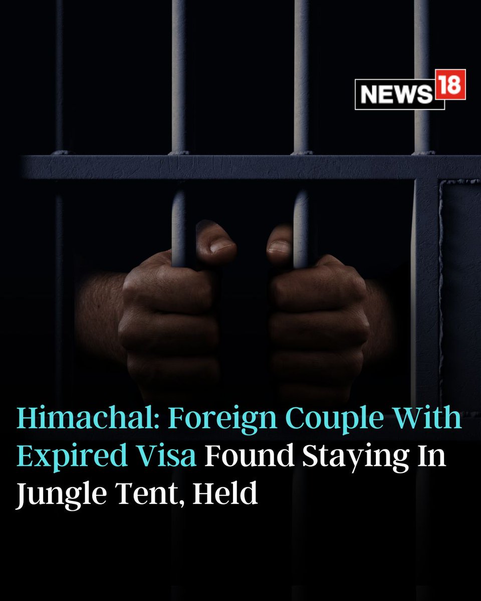 CNNnews18's tweet photo. A Russian #couple had been living in a tent near the jungle of In #McLeodGanj for the past two months. Local residents alerted the local police when they grew #suspicious. The police were stunned after arresting the couple from their tent
#HimachalPradesh #ExpiredVisa #Buzz #Viral #trendingnow
https://t.co/T2gkX4b9vO