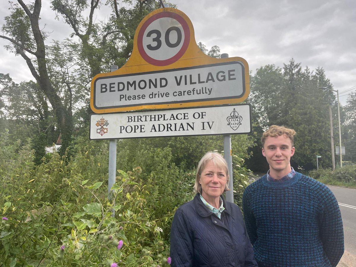 The Parish Council by-election for Bedmond Ward is today!🚨 

I am endorsing Aidan Bentley for your next Parish councillor. He is a hardworking #LibDem who has lived in this area his whole life.🤩 

Aidan would be a great new face to stand up for Bedmond Village! 🌟