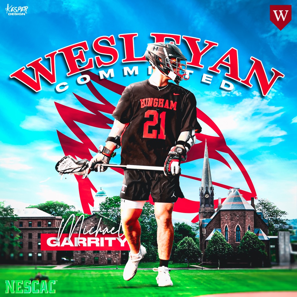 Congratulations to 2024 captain Michael Garrity on his commitment to Wesleyan University.
