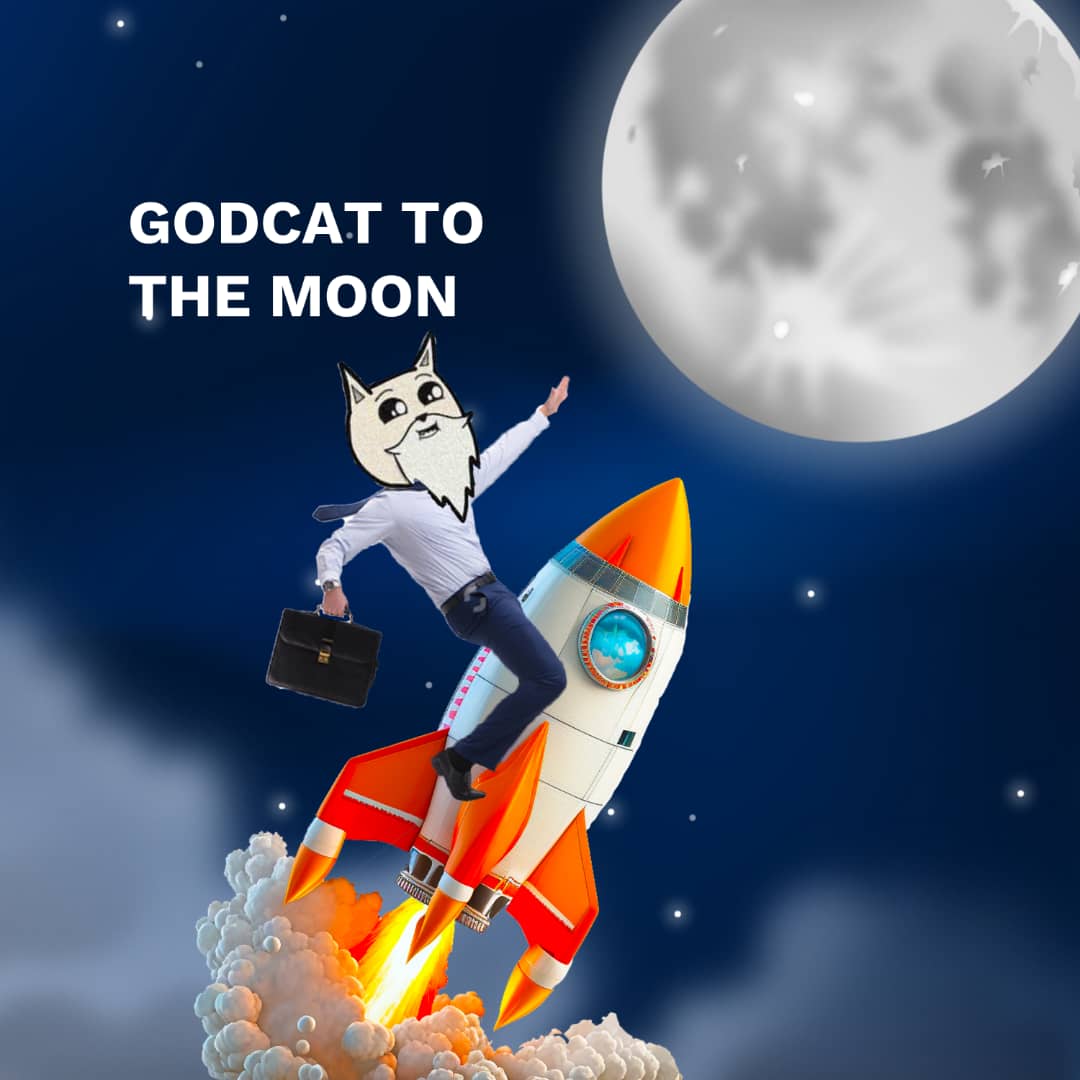 DaddyFaggy's tweet photo. @GodcatBase @base @coinbase Here's my submission #GODCATMEMES https://t.co/iOTP4Fy11Z