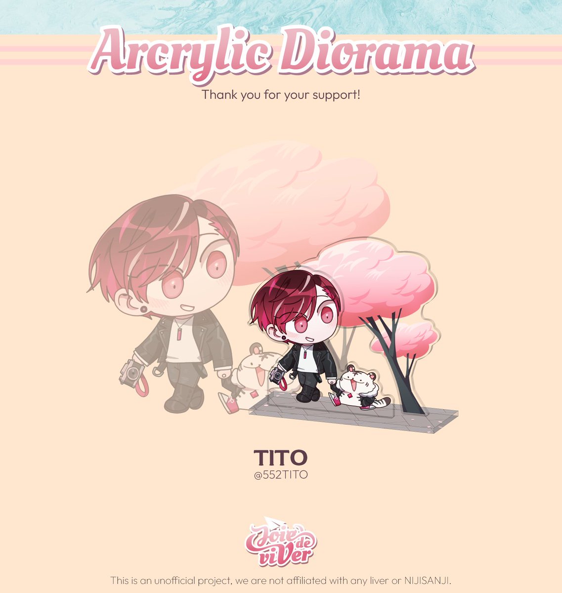 ✈️The 7th souvenir reveal―✦

《𝑨𝒓𝒄𝒓𝒚𝒍𝒊𝒄 𝑫𝒊𝒐𝒓𝒂𝒎𝒂》

Illustration by
❤️TITO(@/552TITO)

Thank you for your support!