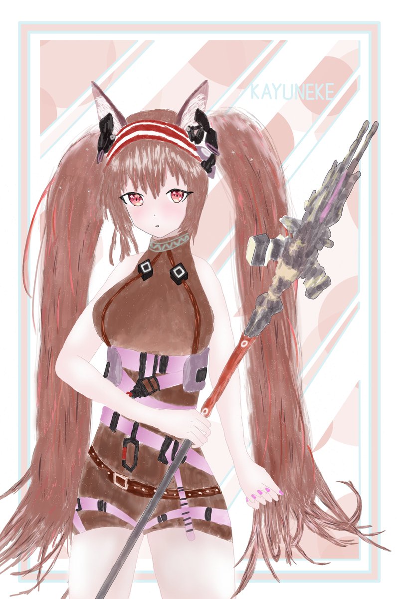 kayuneke's tweet photo. #アークナイツ #Arknights #アンジェリーナ https://t.co/OGMqJ30tx4