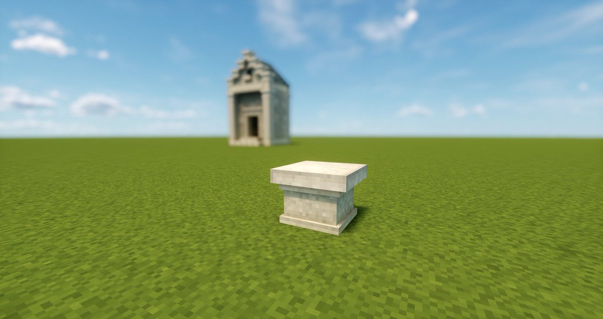 MCMiddleEarth's tweet photo. On the server, we have a large variety of custom blocks that we use in our builds. Let's take a closer look at this one: the Stonebrick Architrave! Read more in the image descriptions below.

Builds and Screenshots by: Maximator

#LOTR #Minecraft #mcme #customblocks https://t.co/dLXRKN4Nil