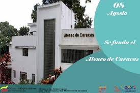 InfocentroAtie1's tweet photo. 8 de agosto de 1931. Desde la necesidad de generar un espacio para  la creación en el campo de las artes y  del pensamiento. Nace el Ateneo de Caracas.
#PuebloSonrienteYEnPaz 🇻🇪 
#CienciaParaLaVida 
@Gabrielasjr
@LuisinfoVe
@InfocentroOce
@girasolatrini https://t.co/RPZioOLjxv