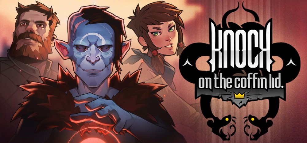 followgrubby's tweet photo. LIVE now on Twitch with Knock on the Coffin Lid, a story-rich Roguelike Card Battler game!
Indie devs RedBoon just released it out of early access, into full release today and we're gonna check it out! Yay!
Steam page:
https://t.co/Q5ohdRcMiB
#KnockOnTheCoffinLid #KOTCL #ad https://t.co/hvge8wzF4g