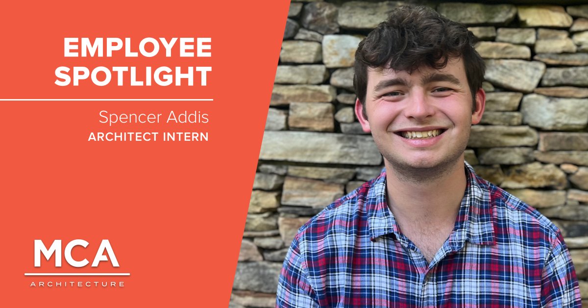 DesignMCA's tweet image. Join us in Welcoming Our Summer Intern Architects!

We&apos;re thrilled to welcome Maley Baisch, Ryan Herron, Spencer Addis, and Joel Rogers to our collaborative team environment. Let&apos;s create something amazing together! 
#ArchitectureMCA #EmployeeSpotlight #MCAInterns