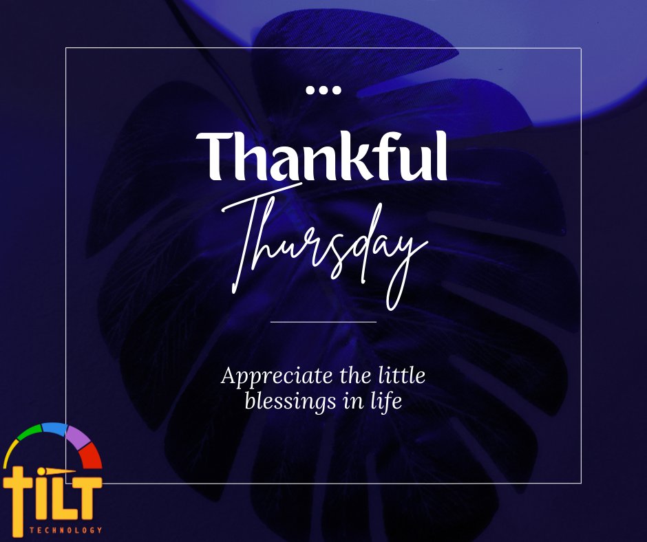 What are you thankful for today?