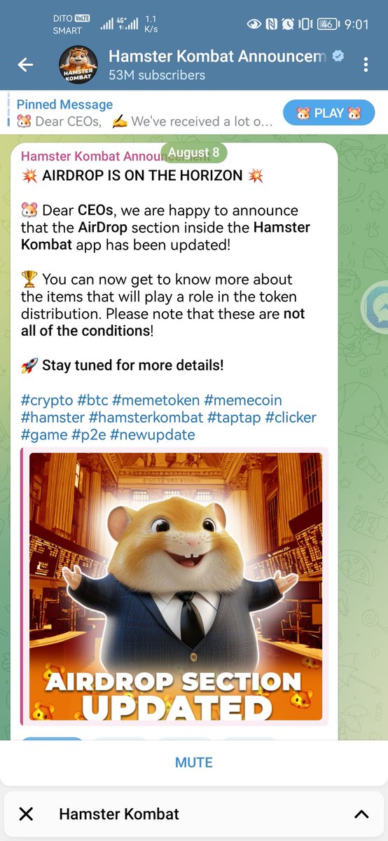 Jmpogsxk's tweet photo. Hamster kombat update https://t.co/k82DGaRJPG