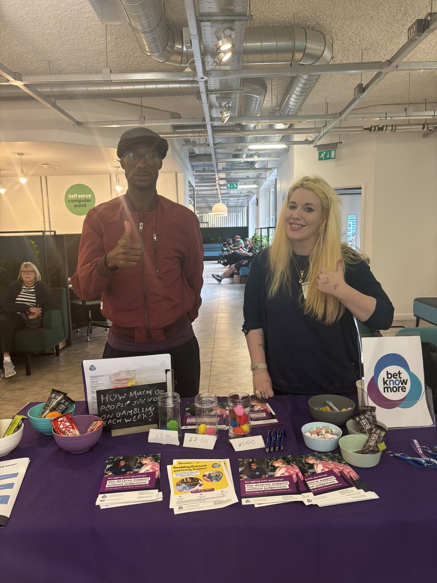 Betknowmore's tweet photo. Come down and say ππΏ.
Free confidential advice and support for anyone experiencing Gambling Harm. Every Thursday 10am - 3pm, 222 Upper Street N1 1XR
#Affectedother #gambling #outreach #NGSN https://t.co/OIqMTwHLhI
