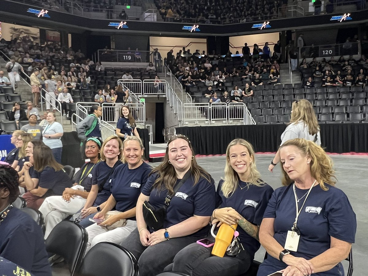Kicking off a new school year at Baxter Arena!