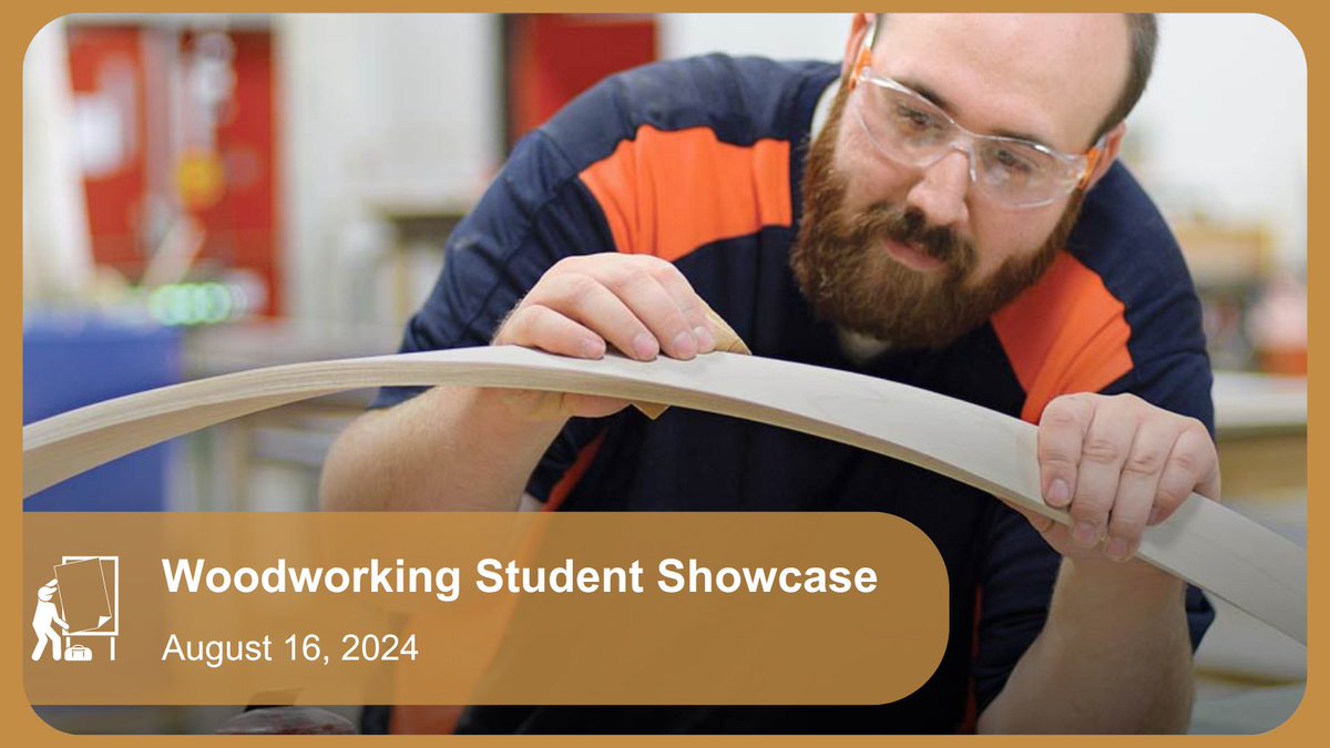Second-year students from Conestoga's Woodworking Technician program will display capstone projects at a showcase event on August 16 at the Woodworking Centre at the Kitchener - Doon campus: ow.ly/cKy850STlFx.