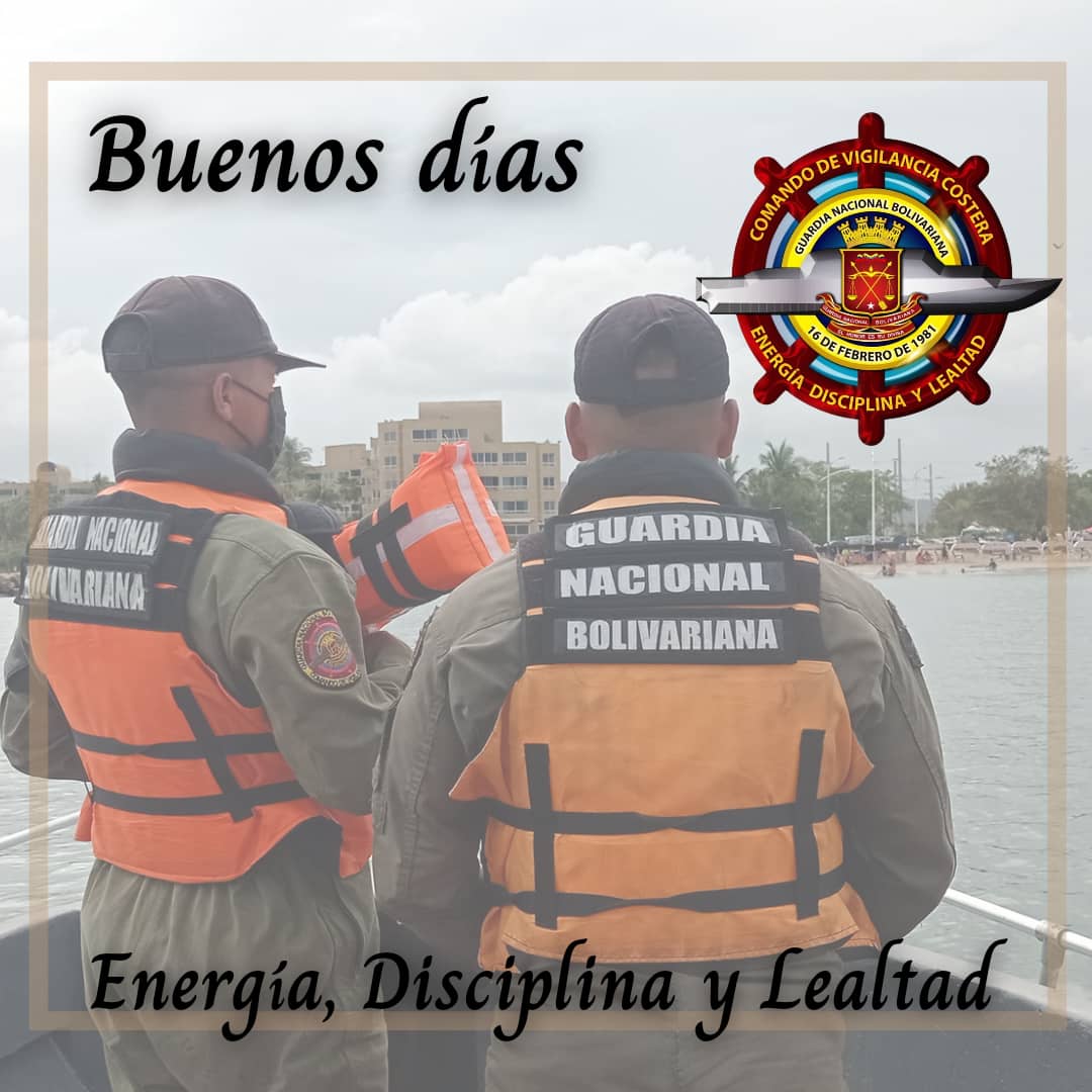 Buenos Días para todos y todas en nuestra GNB somos Guardianes de la Patria.