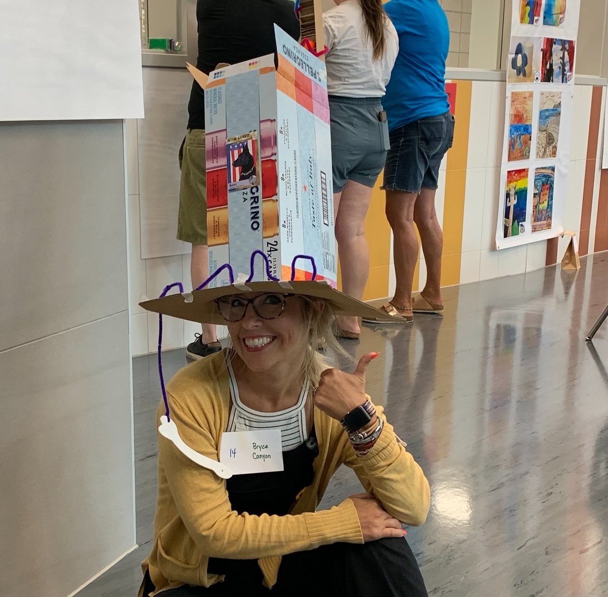 lps_visualart's tweet image. Welcome back LPS Art teachers! Our PL was building relationships using collaborative TASK Parties. To add thinking about process, teachers were challenged to use Creative Strategies to reimagine another groups item. Laughter, collaboration, envisioning and play! Great day 😁