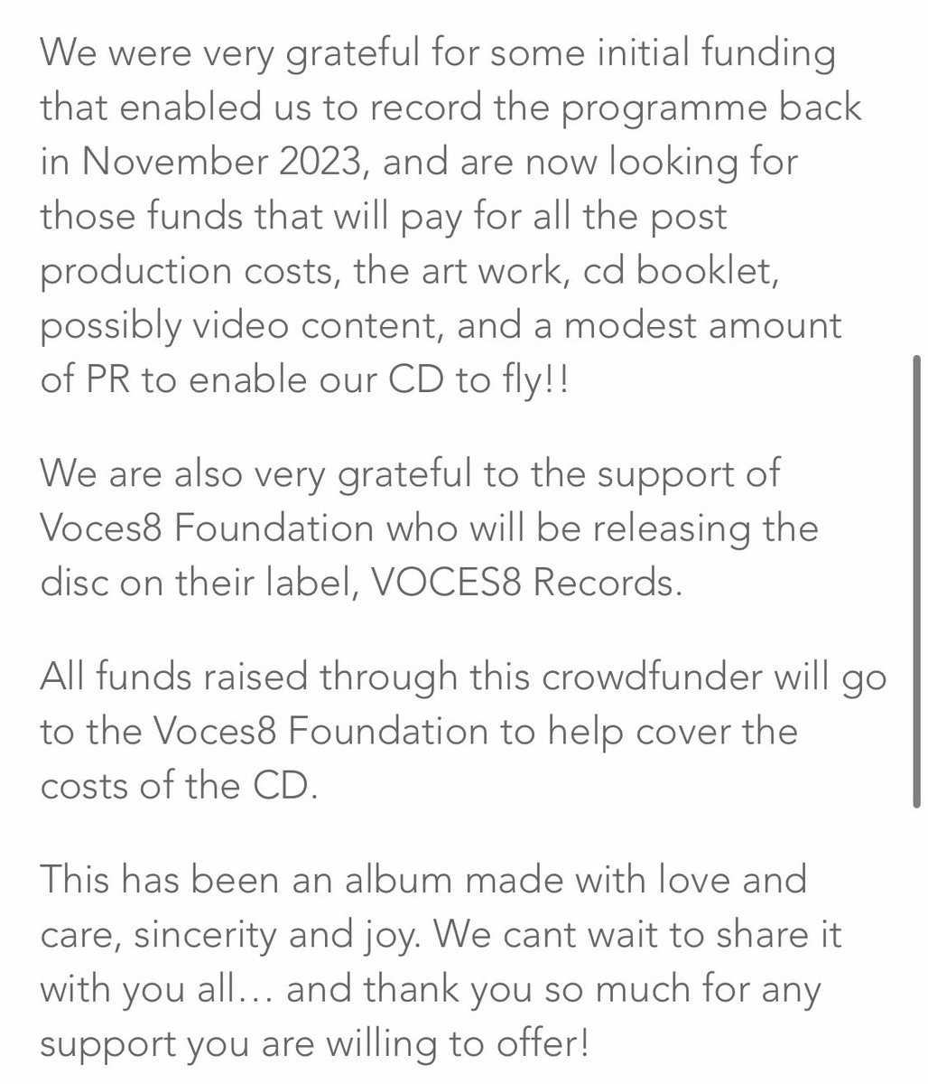 A little bit about my upcoming cd with @lana_bode - which you can support here crowdfunder.co.uk/p/lana-and-tom…