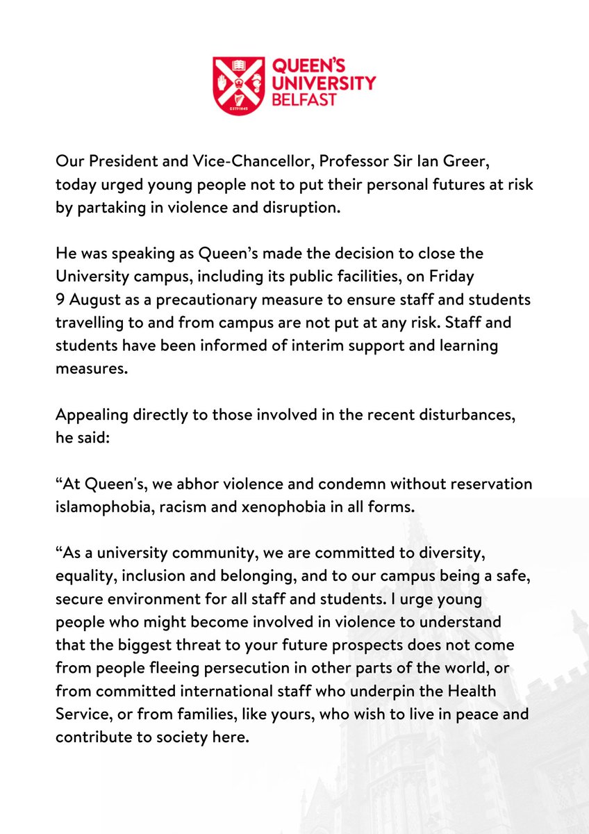 Queen's University Belfast 🎓 tweet media