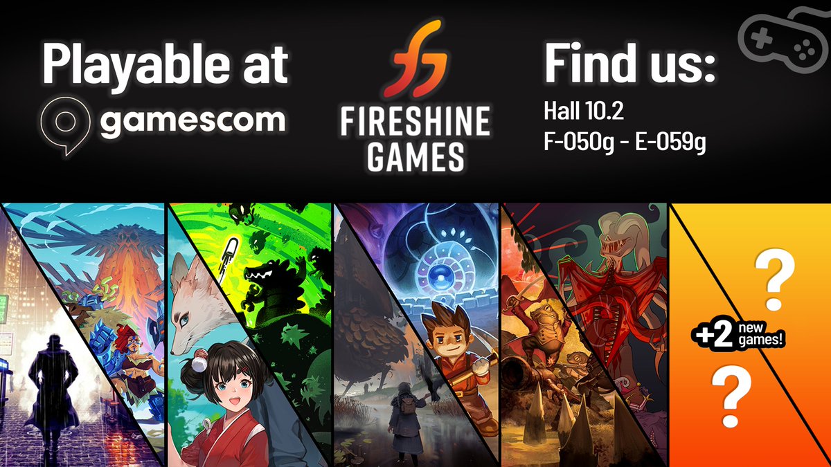 We're headed to #Gamescom2024! ✈️

Find us in Hall 10.2 for:
🎮 Loads of awesome playable games
🛍️ Cool merch to collect 
✨ Prizes to be won 
🤐 2 new games we're keeping secret until the show!

See you in a couple weeks! 🧳
#indiegames