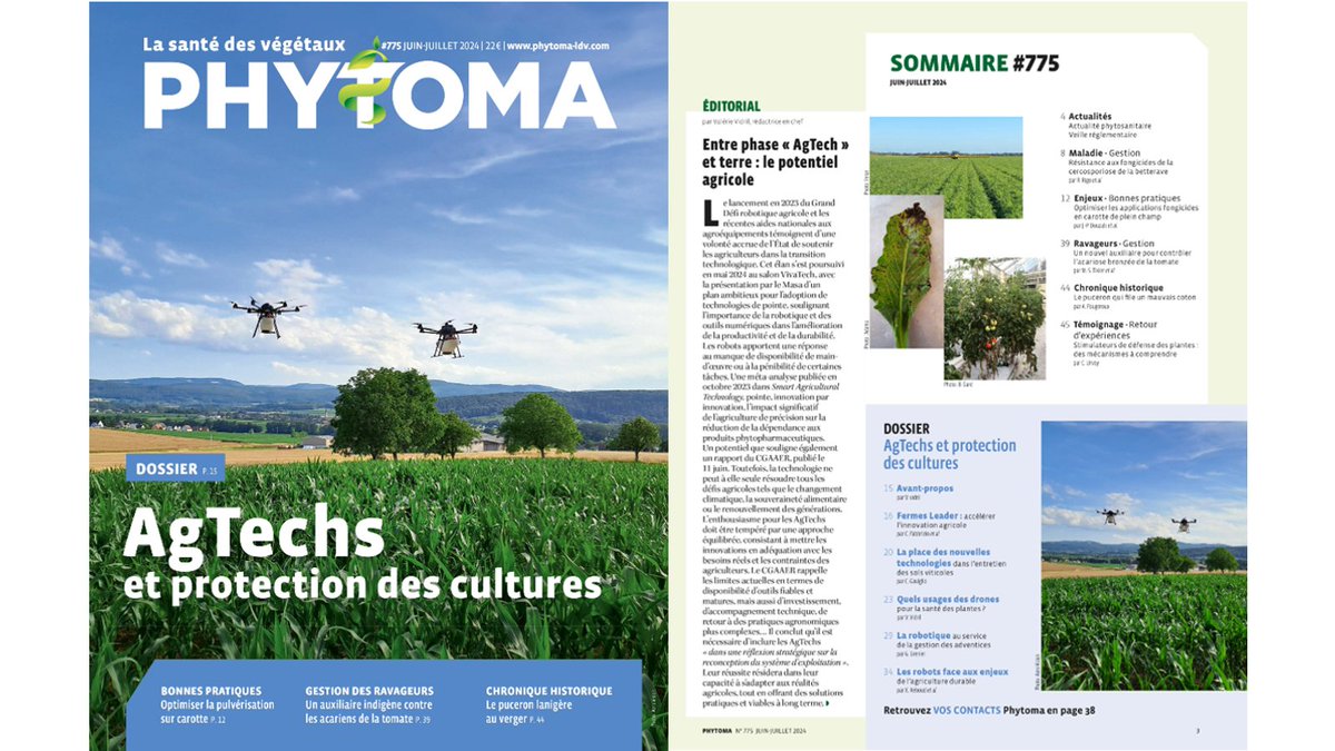 Vidril Valérie (@phytoma_ldv) on Twitter photo 🙏aux contributeurs du <a href="/Phytoma_ldv/">Vidril Valérie</a> 775 (juin-juillet) : <a href="/adama_france/">ADAMA France</a> #Biotransfer <a href="/INRAE_Tlse/">INRAE Occitanie-Toulouse</a> #Itap <a href="/invenio_fl/">Invenio</a> <a href="/Fermes_LEADER/">Fermes LEADER 📲🌾🌳🍇🐮💻💡👨🏼🌾</a> <a href="/vignevinfrance/">IFV</a> #Gilbert_Grenier <a href="/INRAE_BFC_Dijon/">INRAE BFC Dijon</a> <a href="/INRAE_Clermont/">INRAE Clermont Auvergne-Rhône-Alpes</a> #Grand_Defi_robotique @CBGPMontpellier <a href="/_Ctifl/">CTIFL</a> <a href="/fougerouxandre/">Andre Fougeroux</a> <a href="/Vegenov/">Vegenov</a> <a href="/AcademieAgri/">Académie Agriculture</a> 🙏aux contributeurs du <a href="/Phytoma_ldv/">Vidril Valérie</a> 775 (juin-juillet) : <a href="/adama_france/">ADAMA France</a> #Biotransfer <a href="/INRAE_Tlse/">INRAE Occitanie-Toulouse</a> #Itap <a href="/invenio_fl/">Invenio</a> <a href="/Fermes_LEADER/">Fermes LEADER 📲🌾🌳🍇🐮💻💡👨🏼🌾</a> <a href="/vignevinfrance/">IFV</a> #Gilbert_Grenier <a href="/INRAE_BFC_Dijon/">INRAE BFC Dijon</a> <a href="/INRAE_Clermont/">INRAE Clermont Auvergne-Rhône-Alpes</a> #Grand_Defi_robotique @CBGPMontpellier <a href="/_Ctifl/">CTIFL</a> <a href="/fougerouxandre/">Andre Fougeroux</a> <a href="/Vegenov/">Vegenov</a> <a href="/AcademieAgri/">Académie Agriculture</a>