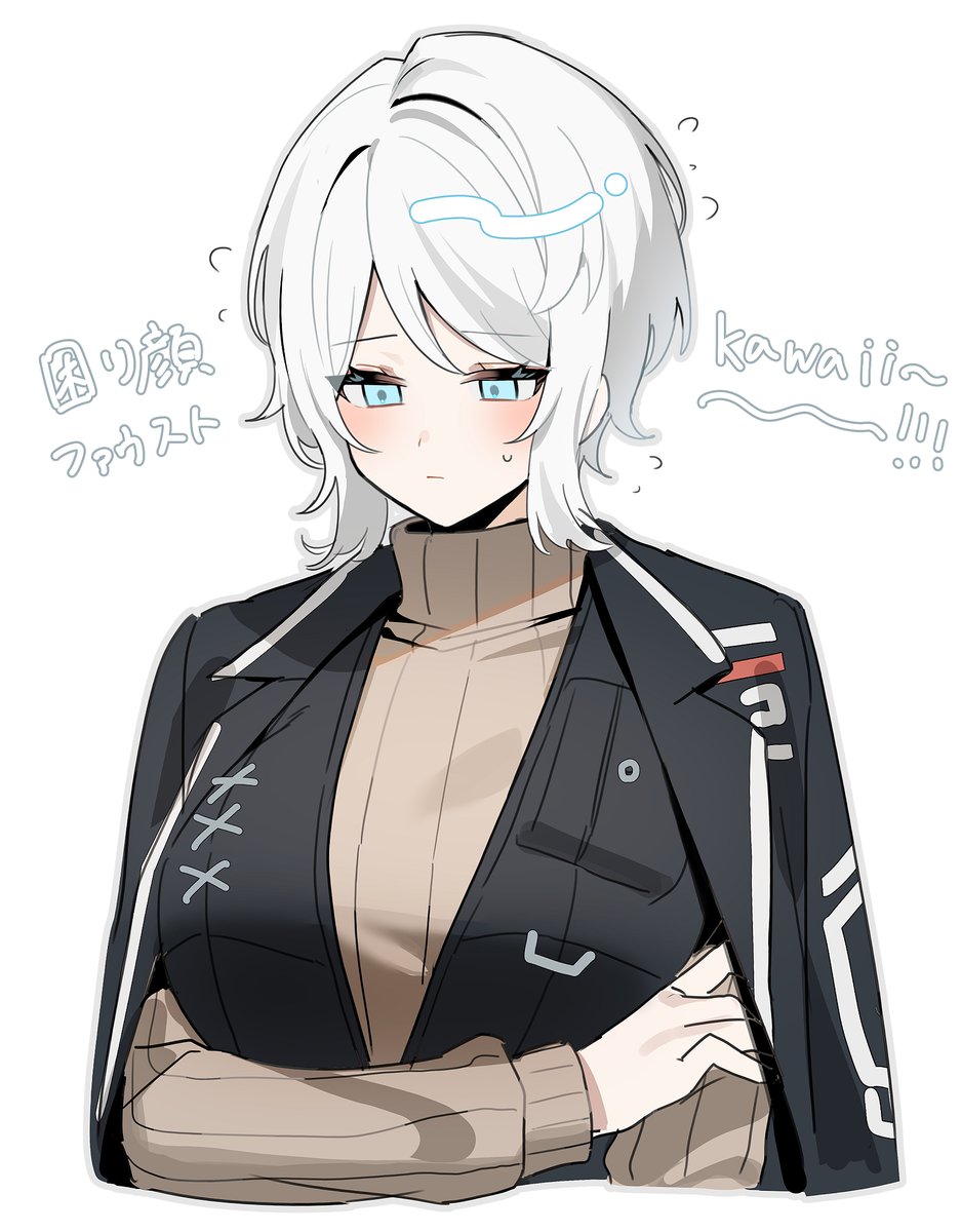 Limbus_Company #LimbusCompany oh 困り顔ﾌｧｳｽﾄｼ……ｶﾜｲｲｶﾜｲｲﾈ……