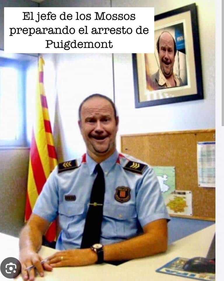 Aquí tenemos al responsable de los Mossos que ha preparado el arresto de Puigdemont cuando llegase a Barcelona. 

#Puigdemont #Mossos #barcelona