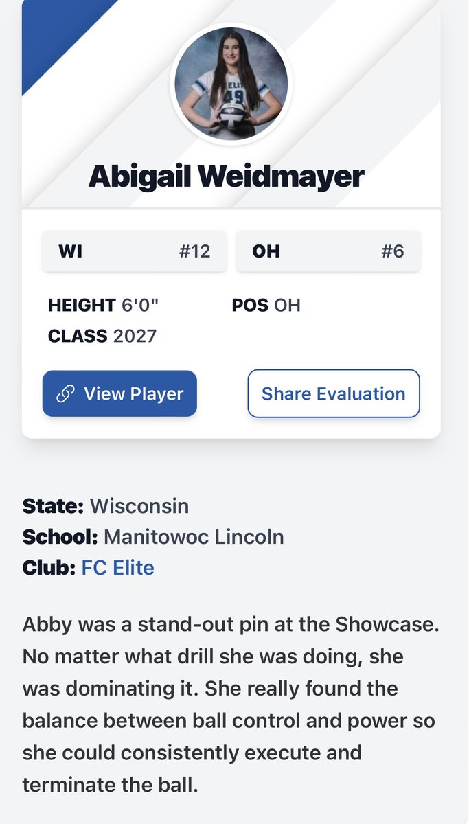 Abigail Weidmayer (@abbyweidmayer) on Twitter photo Thank you for a great Stock Up Showcase <a href="/PrepDig/">Prep Dig 🏐</a> and <a href="/PrepDigWI/">Prep Dig Wisconsin</a> I had such a fun time, and thank you for the article <a href="/prepdigrachel/">PrepDigRachel</a> 🫶 Thank you for a great Stock Up Showcase <a href="/PrepDig/">Prep Dig 🏐</a> and <a href="/PrepDigWI/">Prep Dig Wisconsin</a> I had such a fun time, and thank you for the article <a href="/prepdigrachel/">PrepDigRachel</a> 🫶
