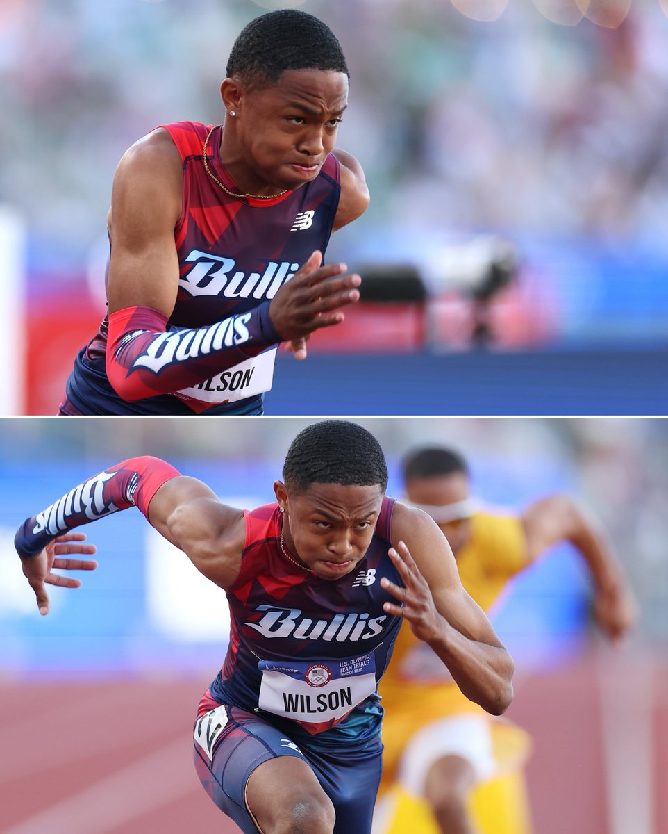 BleacherReport's tweet photo. Quincy Wilson will make HISTORY when he competes in the menβs 4x400m on Friday π₯π― https://t.co/0gpN6PLfuq