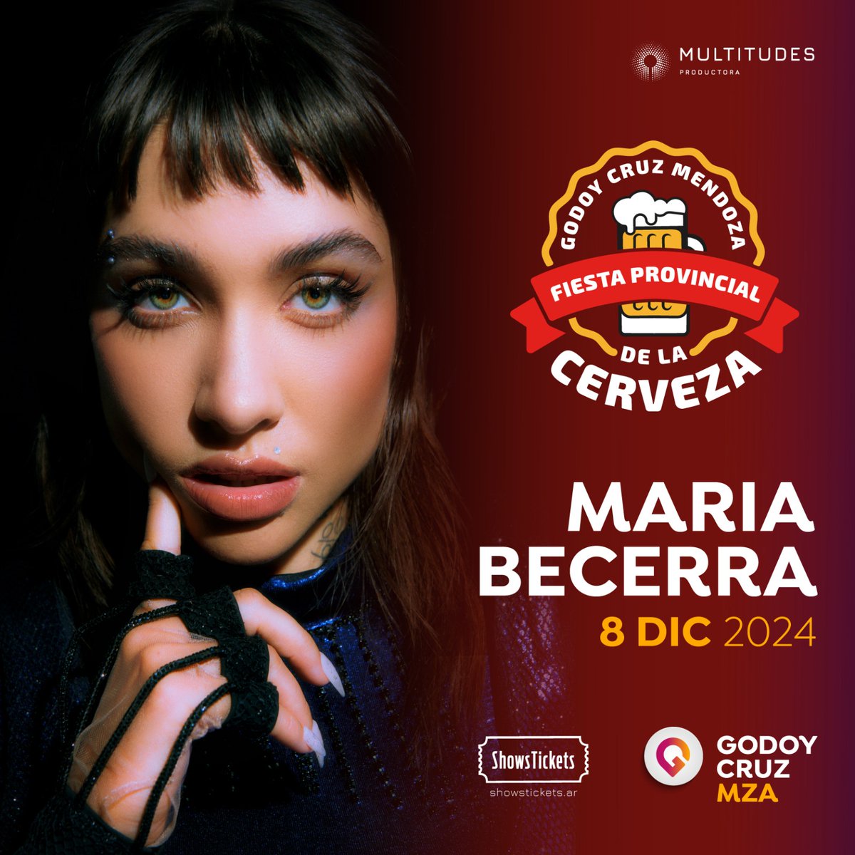 Quiero contarles que del 5 al 8 de diciembre llega una nueva edición de la Fiesta Provincial de la Cerveza a Godoy Cruz.

Nuestro festival se renueva y, con la participación público-privada, viviremos una experiencia superadora en todo sentido. Se presentarán artistas locales,
