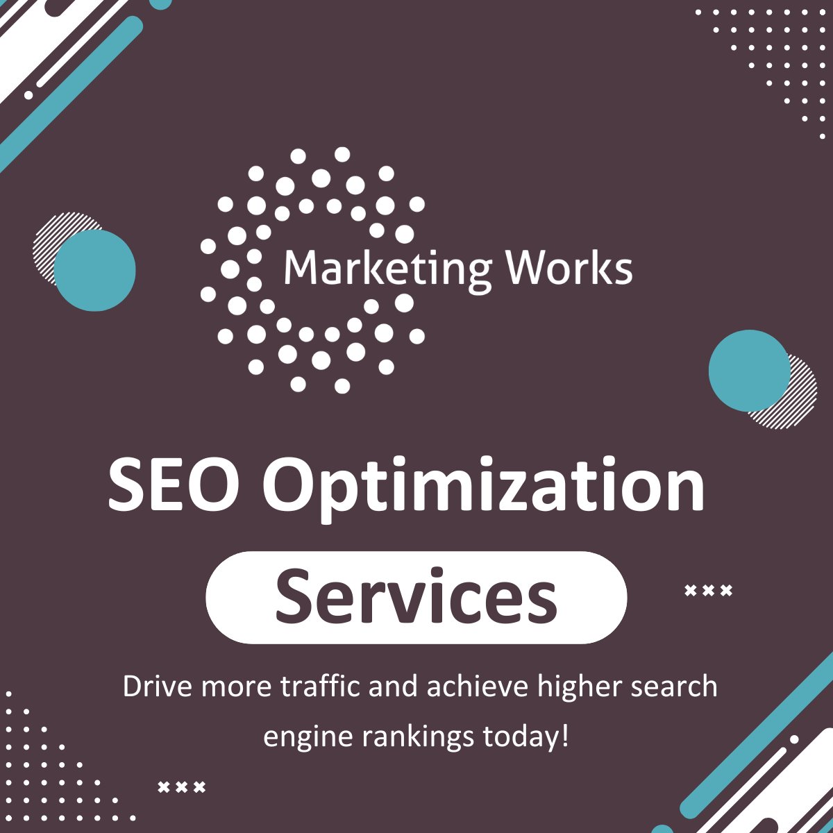 MktingWorks's tweet photo. Your Search Engine Optimization (SEO) matters, and it changes constantly.

From on-page optimization to backlink building, our strategies cover it all.

Reach out today to see how we can help you reach your goals.

#MarketingWorks #SEO #searchengineoptimization #marketingstrategy https://t.co/5tnDRTAkmc