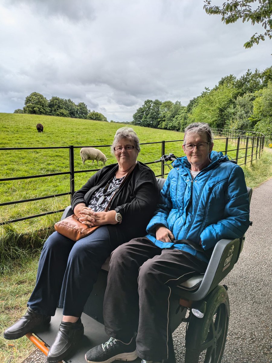 “Had a lovely ride and a good natter with Rita and Jane”. Let’s remember all the care and joy in volunteering, hope not hate, week in, week out.