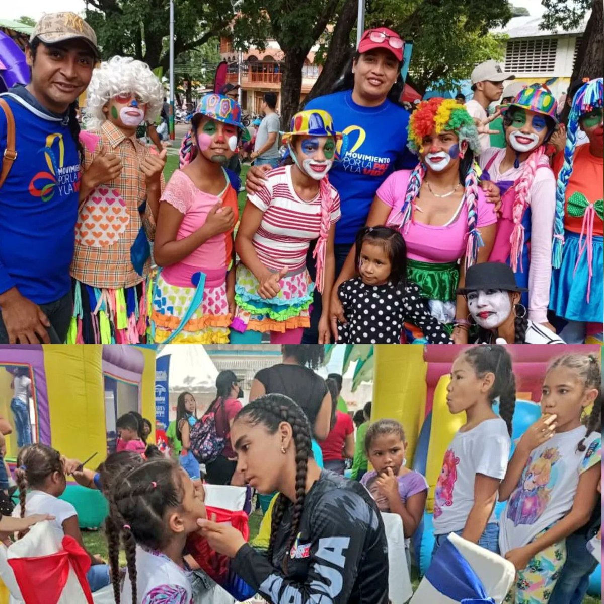 Arrancó el Plan Vacacional Comunitario 2024 dirigido a más de 4 millones 500 mil niños, niñas y jóvenes. Desde el Movimiento por la Paz y la Vida nos sumamos a esta convocatoria de diversión,alegría, juegos y recreación,estaremos desplegados en todo el país
#PuebloSonrienteYEnPaz
