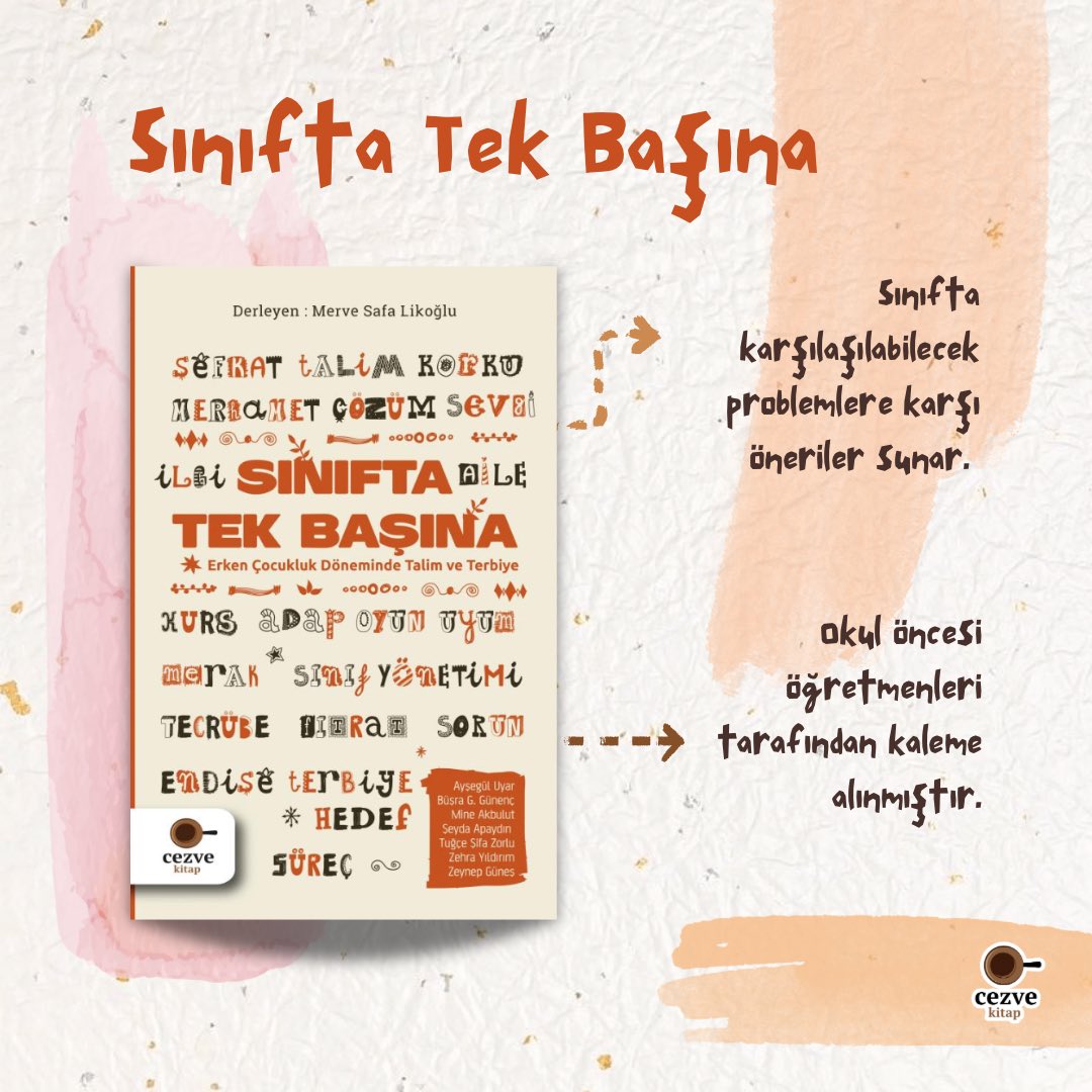 4-6 yaşlarındaki çocukların devam ettiği bir sınıfa hoca oldun. Heyecanlısın. Neler olacak sınıfta merak ediyorsun? Kaygılısın…

Sorularına cevap sorunlarına çözüm aradık. Kitaplara, makalelere başvurduk. Dertlerimizi eledik beledik. Okuyana şifa olsun. 📖
