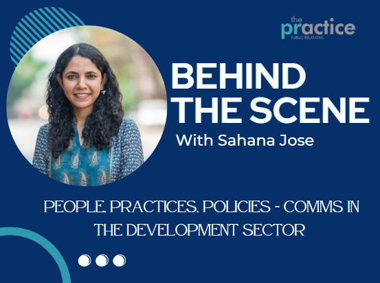 Today's #BehindTheScene featured <a href="/Sahanajose/">sahana jose</a>, Associate Director at <a href="/RNP_Foundation/">Rohini Nilekani Philanthropies</a>, who shared her four rules for acing DevComs.
1. Social Change is Behaviour Change
2. Targetted Messaging works better
3. Have a Clear CTA
4. Its always about the Community

#WhereItMatters