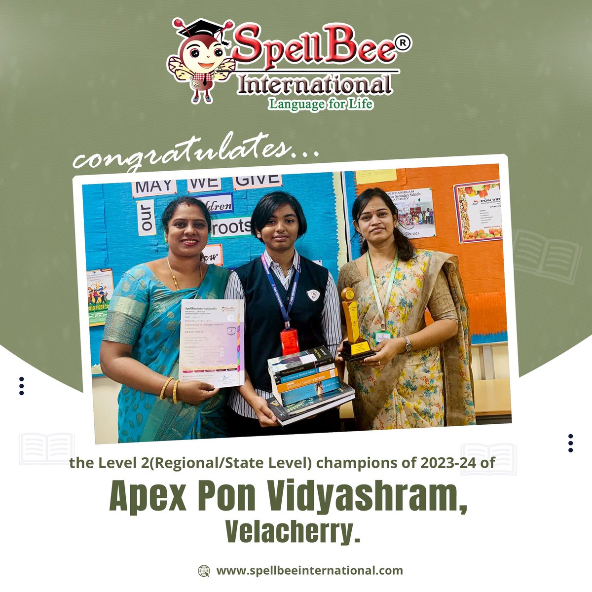 SpellBee International tweet media