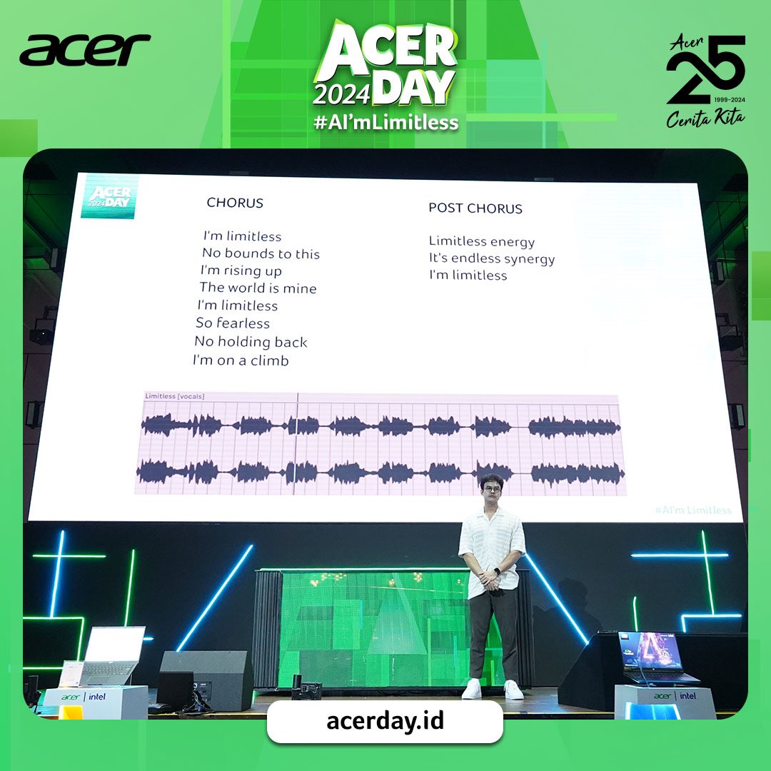 acerID's tweet photo. Masih inget dong, penampilan spesial Brisida Jodie, Ananta Vinnie dan Patricia Mulyana di Kick Off #AcerDay2024 #AIMLimitless kemarin? 🥳
Apa cuma mimin yang kebayang lagu #AIMLimitless terus?
Yuk, kita throwback aja keseruan saat Kick Off Acer Day 2024 minggu lalu. Part mana https://t.co/s62Qbsc2Nm