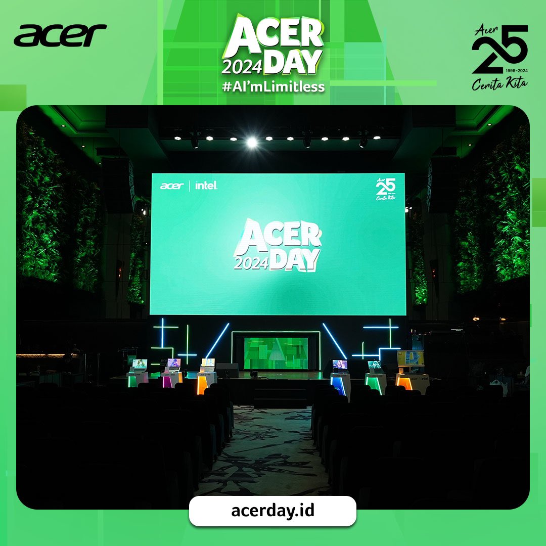 acerID's tweet photo. Masih inget dong, penampilan spesial Brisida Jodie, Ananta Vinnie dan Patricia Mulyana di Kick Off #AcerDay2024 #AIMLimitless kemarin? 🥳
Apa cuma mimin yang kebayang lagu #AIMLimitless terus?
Yuk, kita throwback aja keseruan saat Kick Off Acer Day 2024 minggu lalu. Part mana https://t.co/s62Qbsc2Nm
