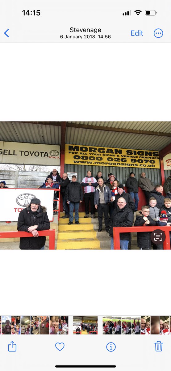 RDClark79's tweet photo. @TheBroadhallWay @StevenageFC Always has to be the North https://t.co/StVu8mHUwJ