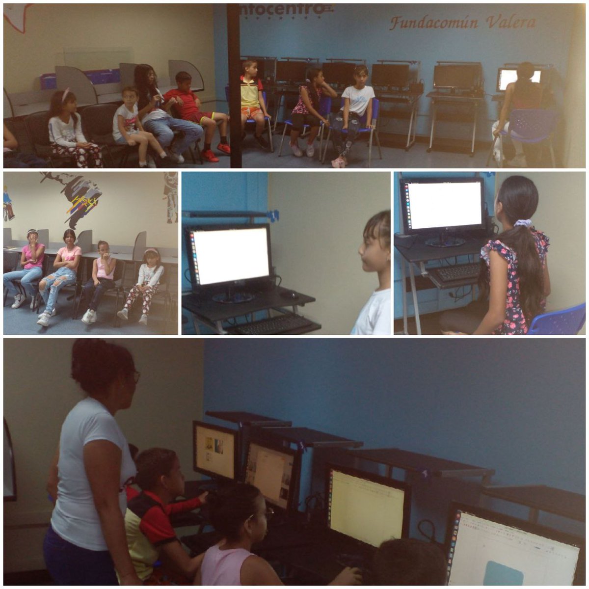 Desde las instalaciones del Infocentro Fundacomun Valera del estado Trujillo, se realizó Lectura y practica con los Niños, Niñas y Adolescentes del CACNNA San Luis sobre la Biografia de Romulo Gallegos dirigido por la Facilitadora Diomira Blanco.