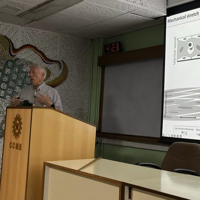 HeltiOrg's tweet photo. Drs. Matthews &amp; Lye visited the Centre for Cellular and Molecular Biology in Hyderabad to meet Dr. Giriraj Chandak &amp; team, discussing HeLTI India sample analysis &amp; presenting on pregnancy &amp; child development. 🧬📊 #HeLTI More: https://t.co/tXLp5pHi7E https://t.co/EexbXf7bix